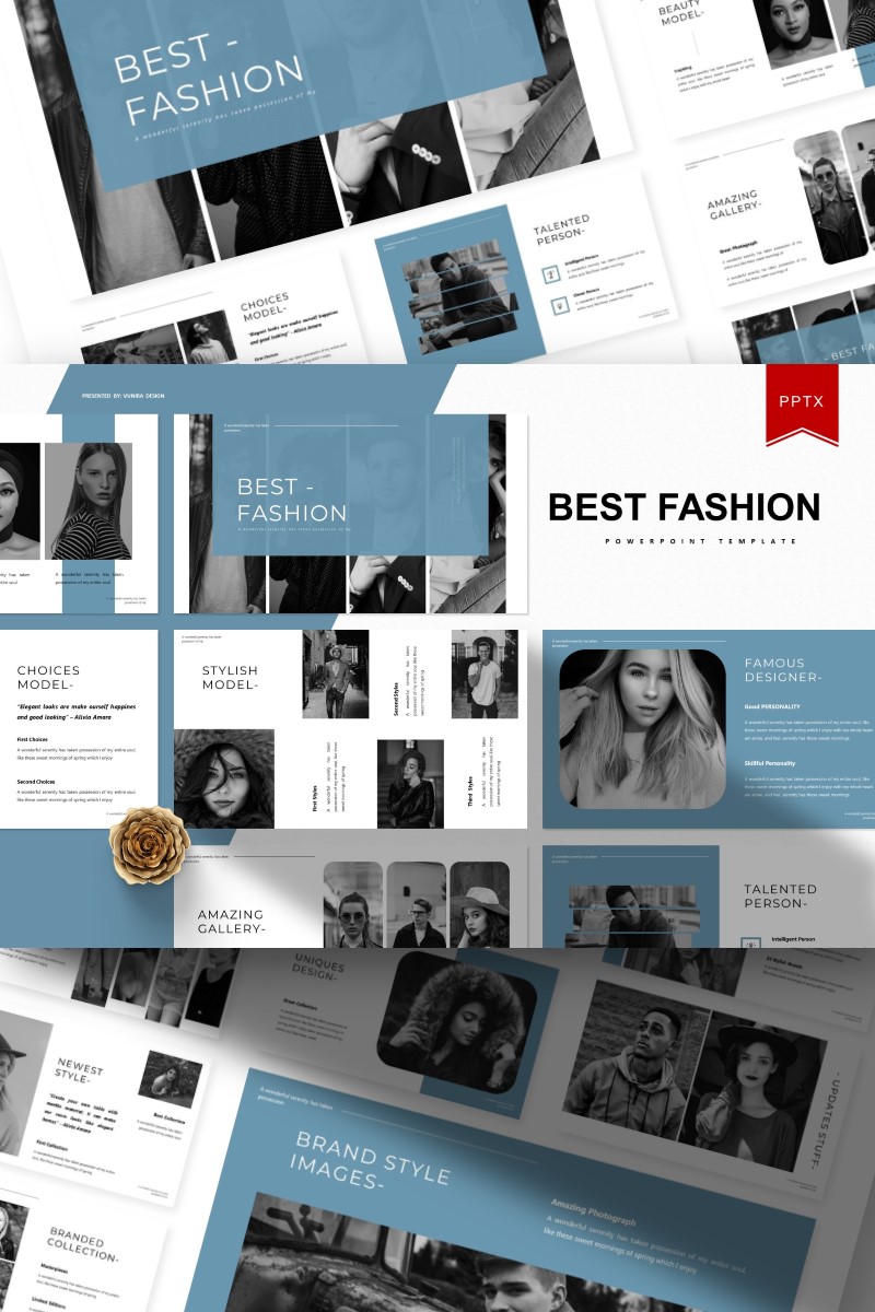 Best Fashion | PowerPoint template