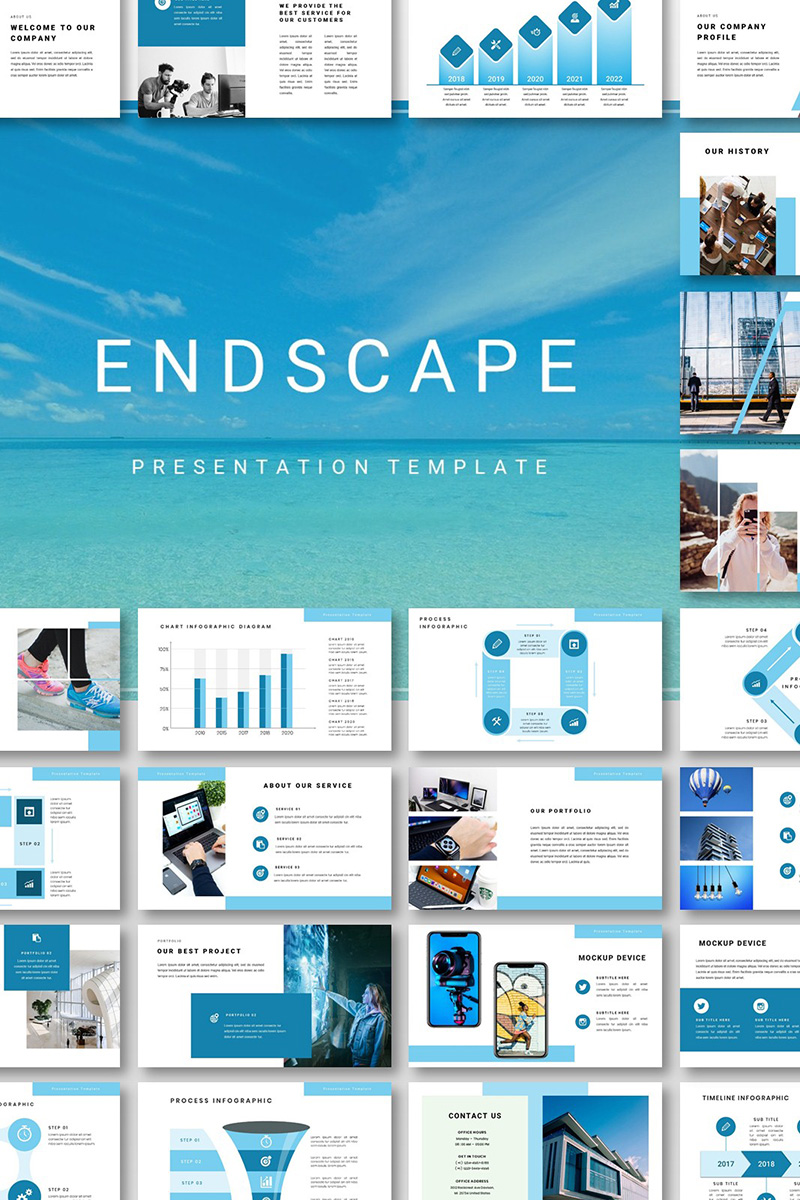 Endscape - PowerPoint template