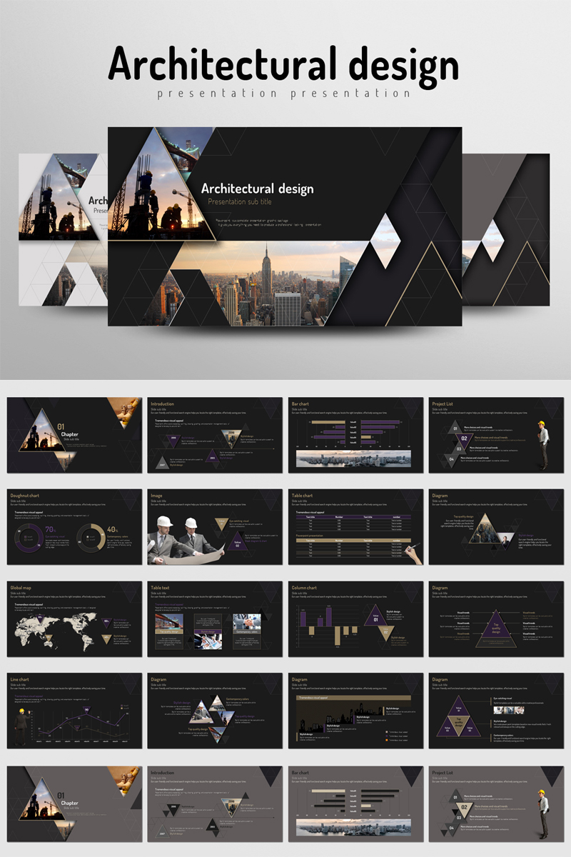 Architectural Design PowerPoint template