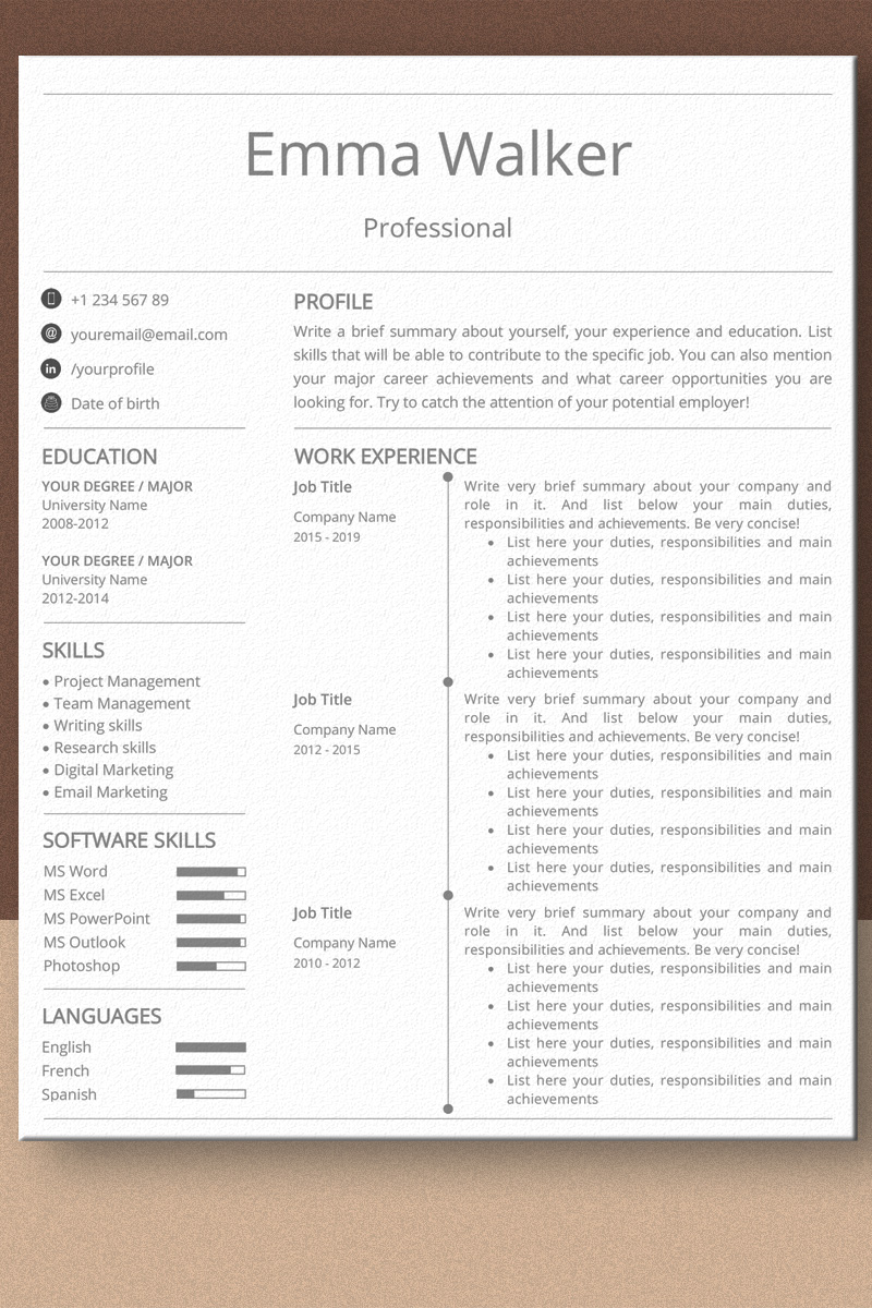 Resume Templates