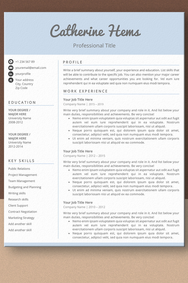 Resume Templates